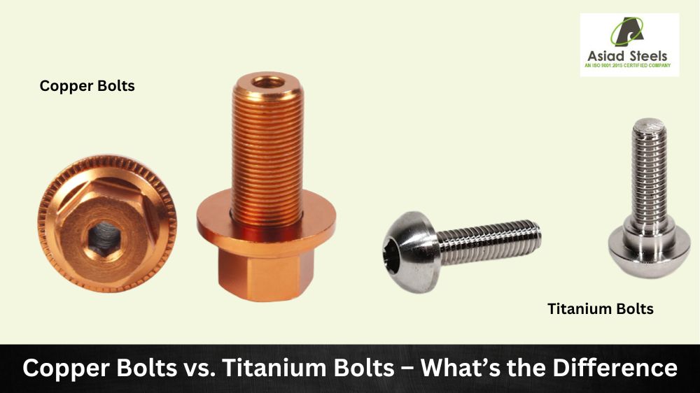 Copper bolts vs. titanium bolts – What’s the difference